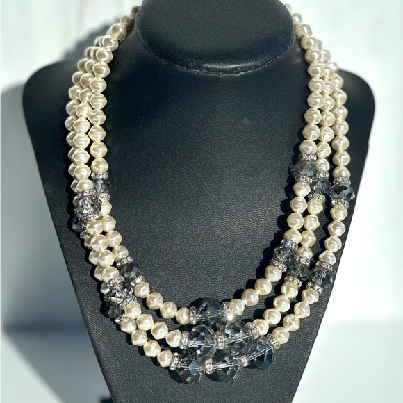 K By Design Diva Collection Baroque Pearl Statement Necklace - Picture 8 of 8